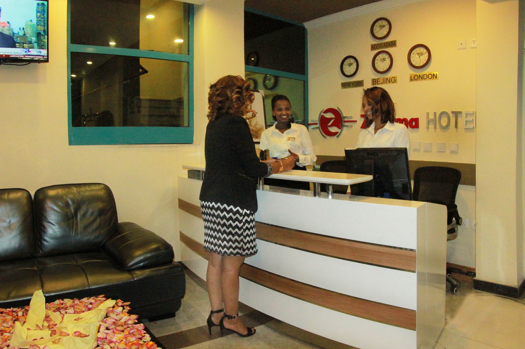 Zmama Hotel Addis Ababa Dış mekan fotoğraf